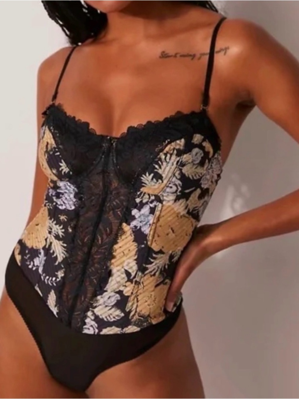 Free People Good Luck Charm Bodysuit